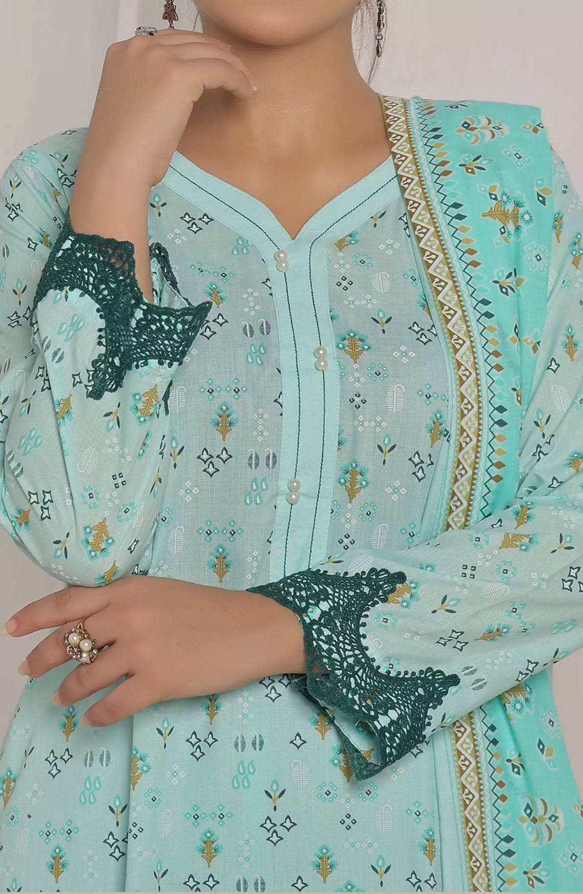 Amna Khadija Wrinkle Free Print Collection Vol 22 - D 1133 D