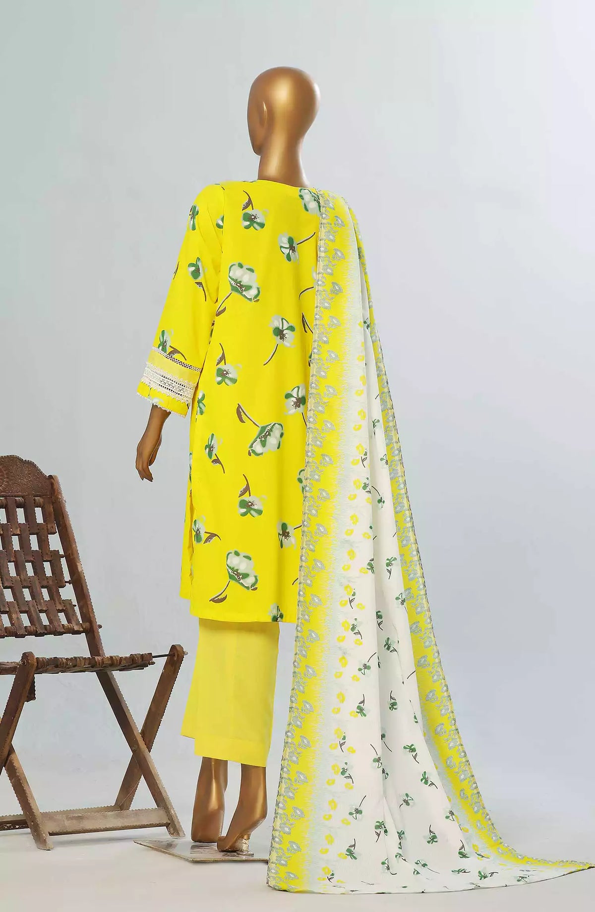 Amna Khadija Wrinkle Free Print Collection Vol 23 - 1140-A
