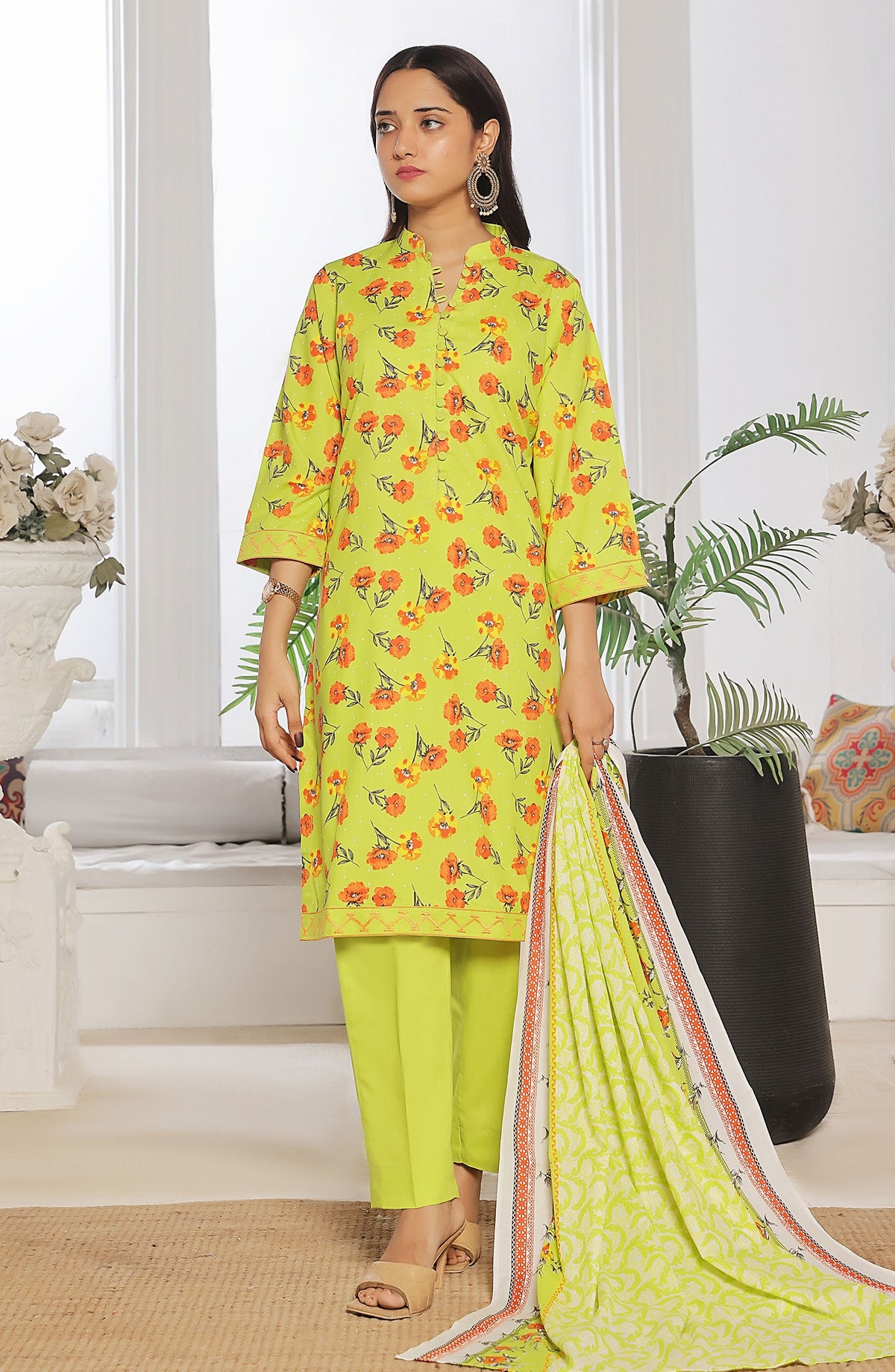 Amna Khadija Wrinkle Free Print Collection Vol 24 - 1144-B