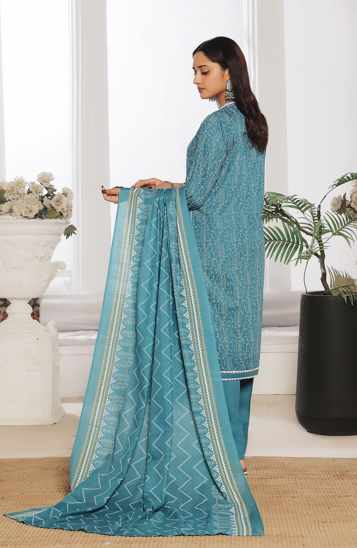 Amna Khadija Wrinkle Free Print Collection Vol 24 - 1145-A