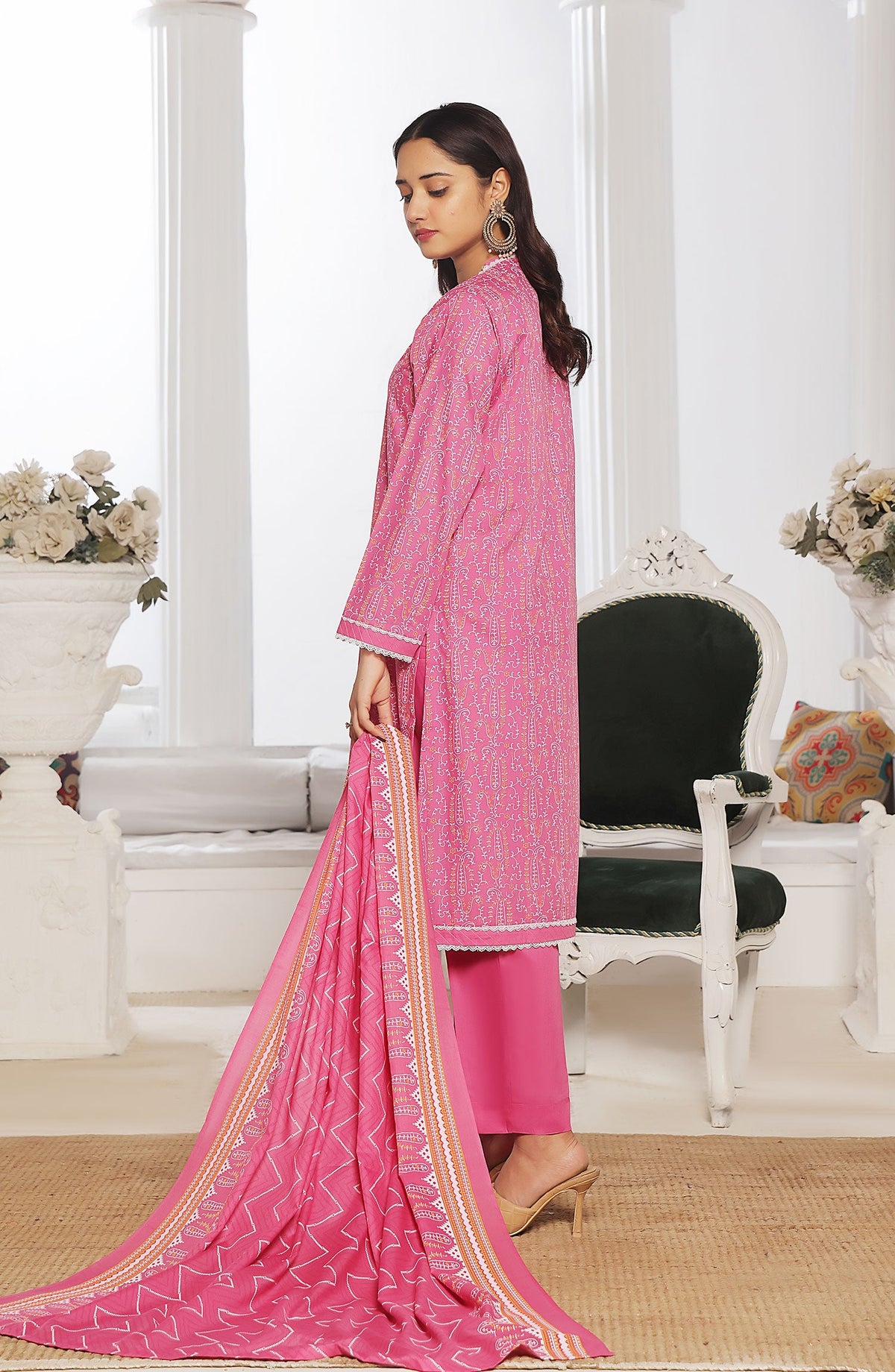 Amna Khadija Wrinkle Free Print Collection Vol 24 - 1145-C