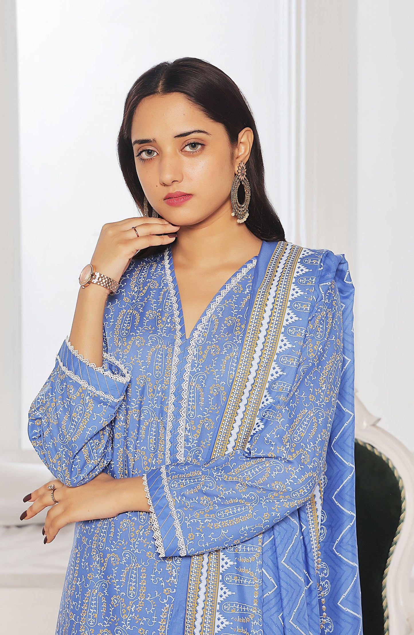 Amna Khadija Wrinkle Free Print Collection Vol 24 - 1145-D