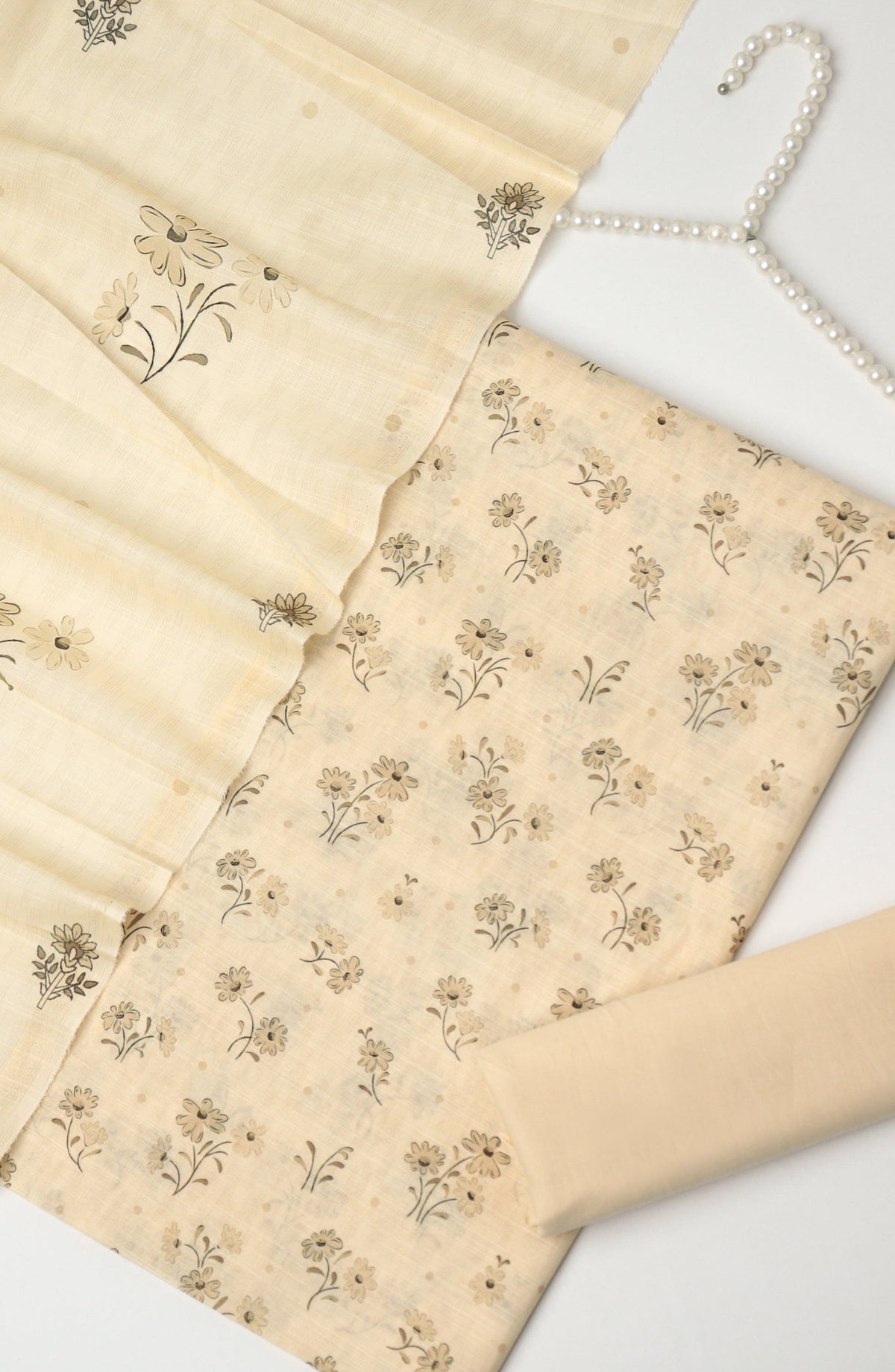 Amna Khadija Printed Lawn Unstitched 3 Piece Suit - MD-05 - AM26MTHR - Yellow - Summer Collection