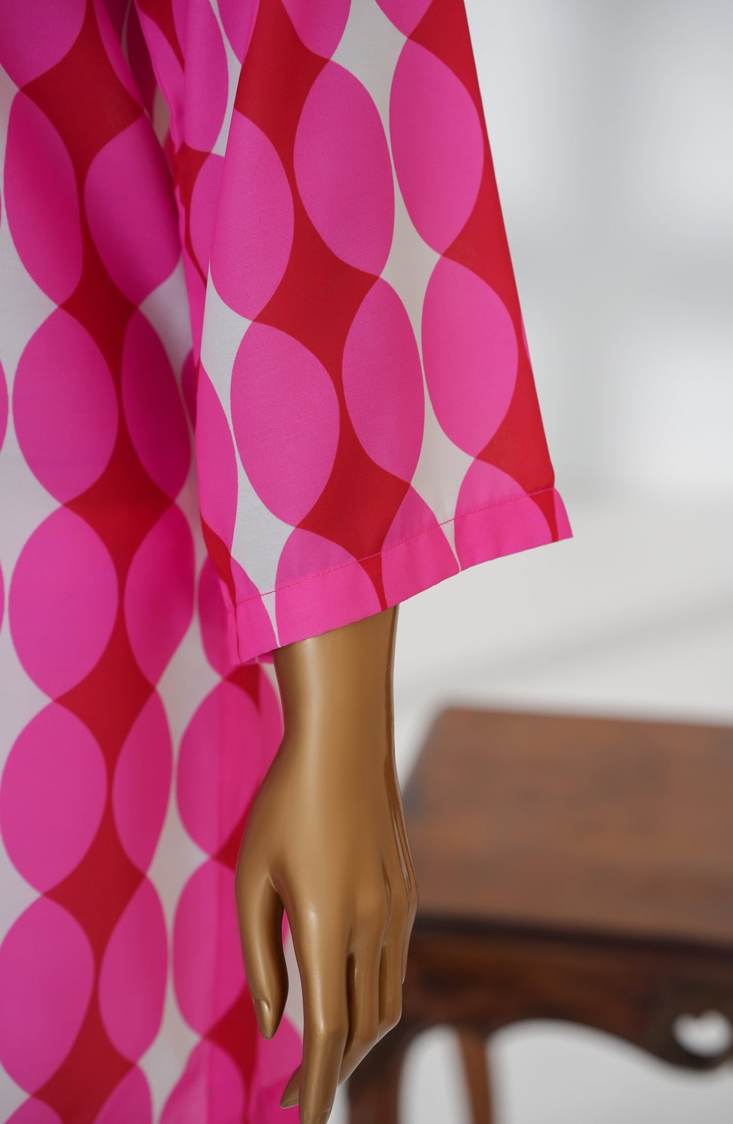 Beyond Basics by Amna Khadija Premium Digital Printed Poly Swiss Stitched Shirt - BB-05 - AM25BYND - Pink - Summer Collection