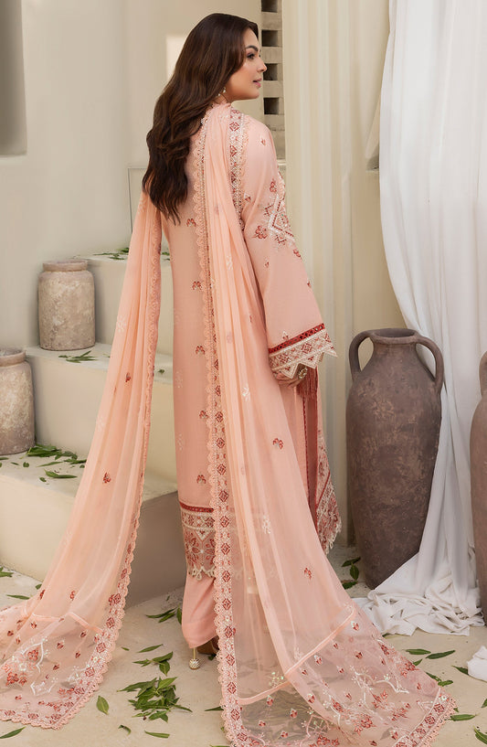 Pankh by Embroidered Karandi Unstitched 3 Piece Suit - P-11 - AM26PKH - Pink - Winter Collection