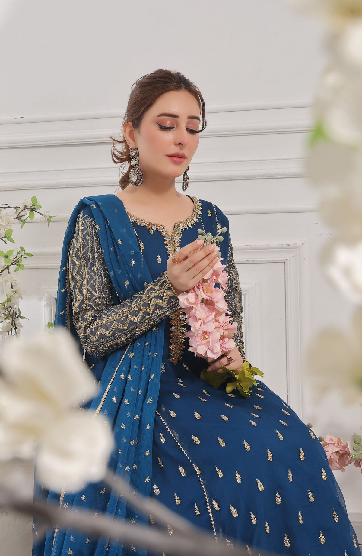 Rasm E Henna Pret Collection - Bahaar Peacock