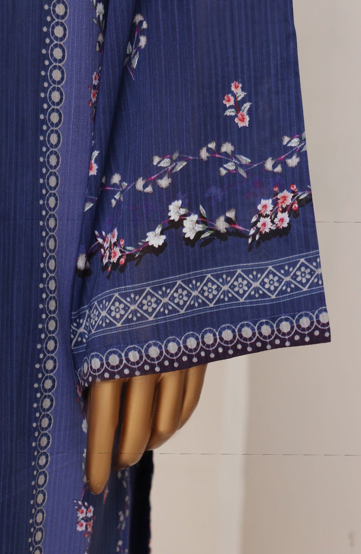 Sadabahar Printed Lawn Stitched 3 Piece Suit - D-05 - SBD26RTN - Blue - Summer Collection