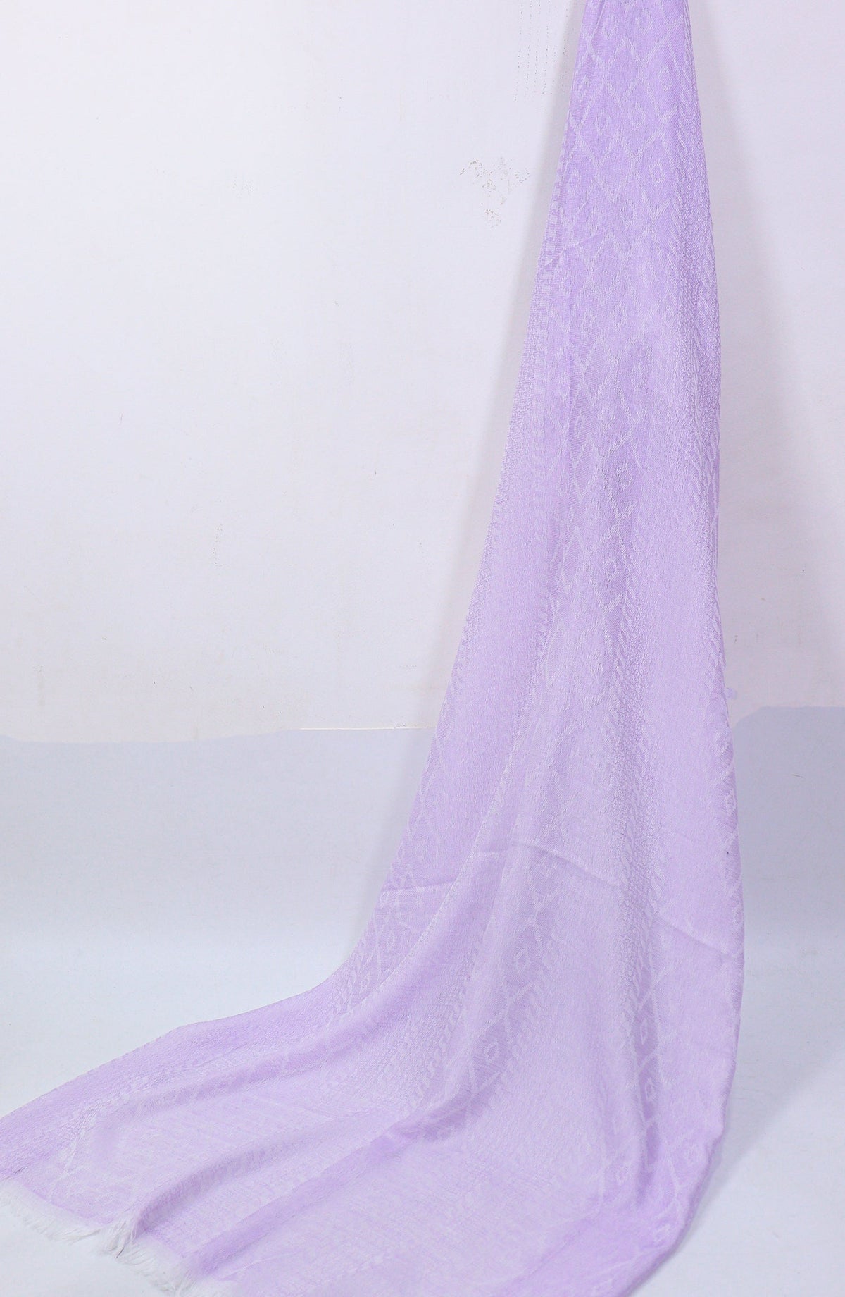 Amna Khadija Premium Twill Jacquard Stole Design-17 - AM25OLT - Purple - Summer Collection