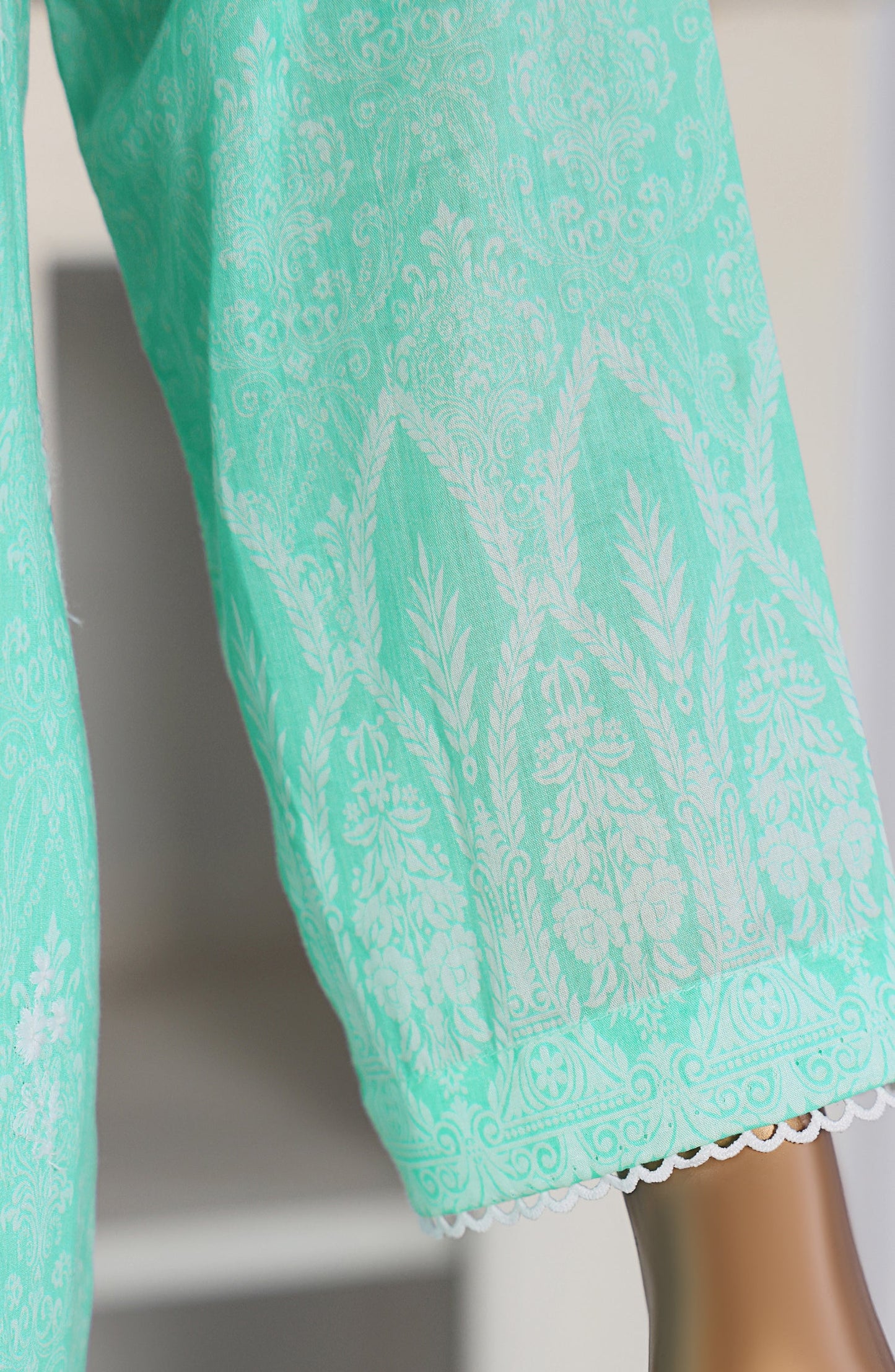 Venice by HZ Textile Embroidered Lawn Unstitched 3 Piece Suit - Design-06 - HZ26VNC - Sea Green - Summer Collection