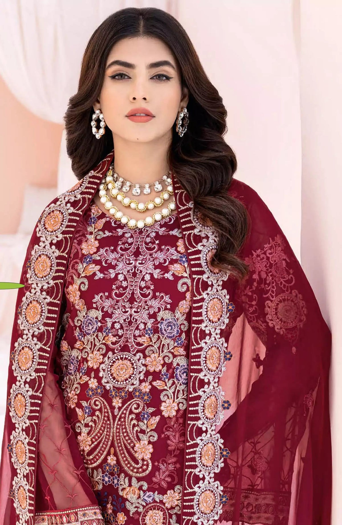 Ramsha Chevron Luxury Chiffon Collection Vol 06 - A 609