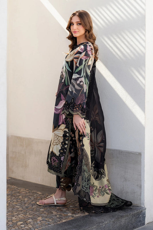Baroque Luxury Embroidered Printed Lawn'25 SF-4090 - TC-1271
