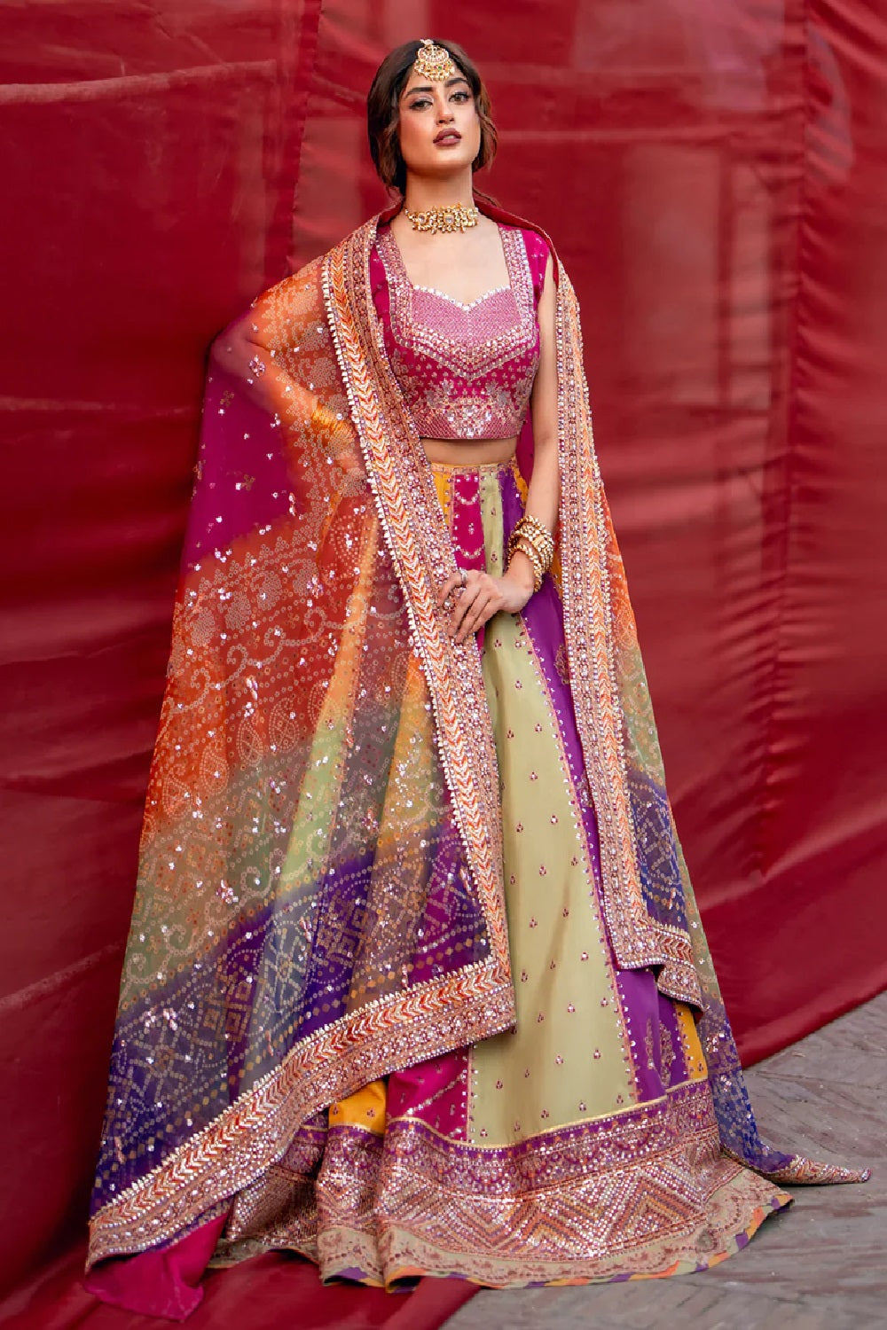 Bin Ilyas Luxury Wedding Festive Raw Silk Maxi Edition - D-607 - TC-1421