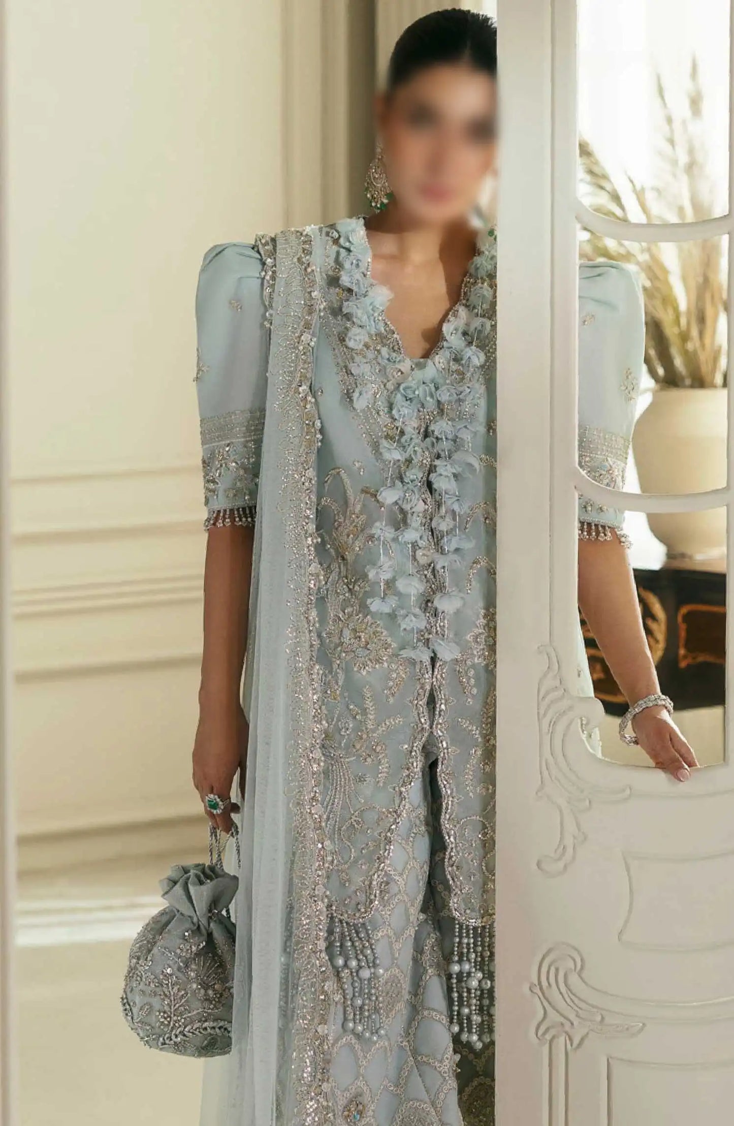 Elan Unstitched 3 Piece Wedding Festive Collection 2024 - EC 24 01 CIEL DE RÊVE