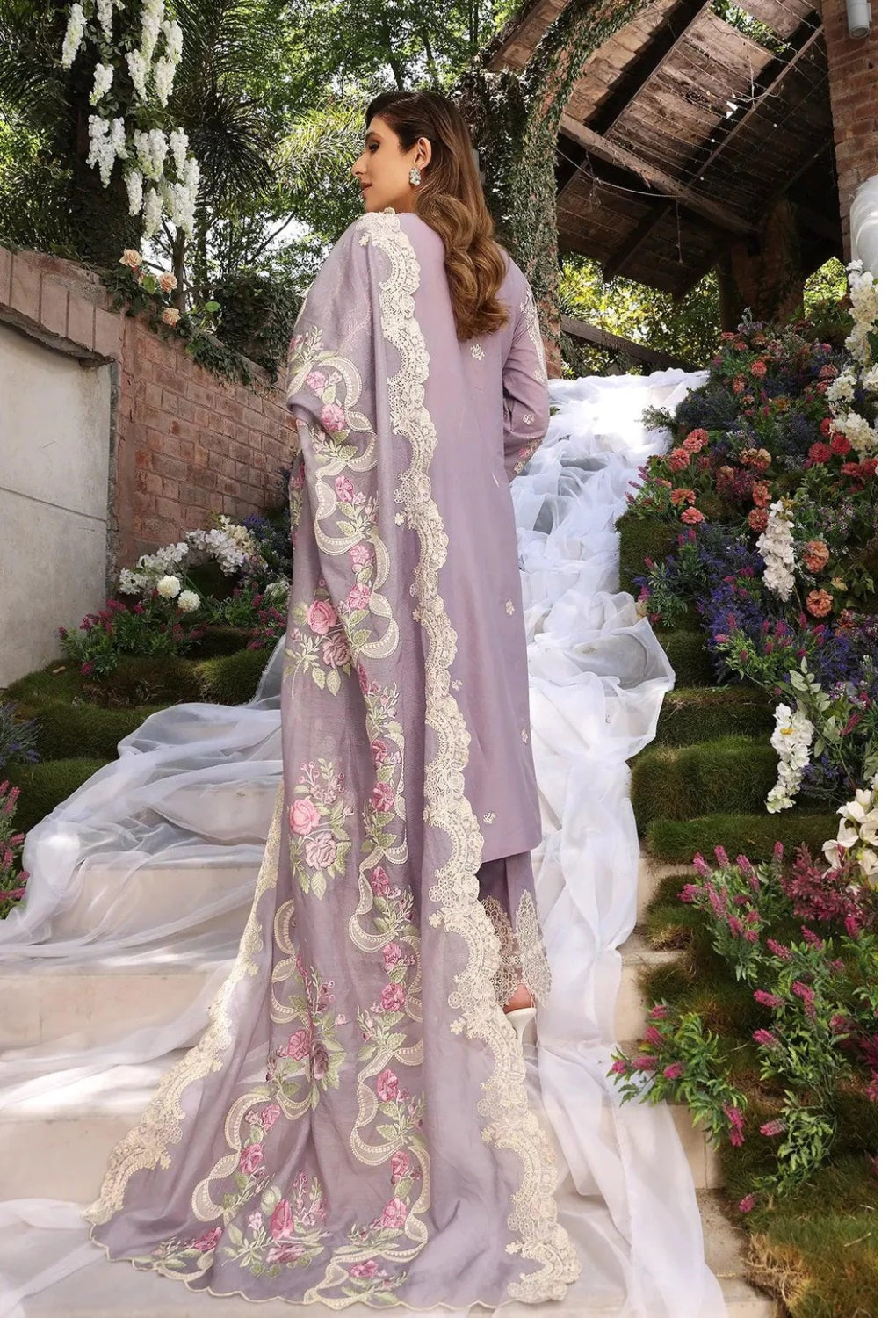 Elaf Festive Chikankari Lawn 2025 - ECF-02 RAPUNZEL - TC-601