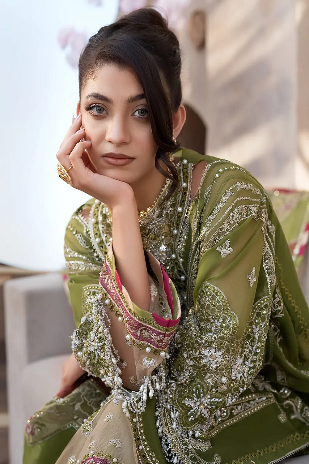 Elaf - Celebrations - Luxury Formal Handwork Collection - EFH-08 PARWAANA - TC-1383