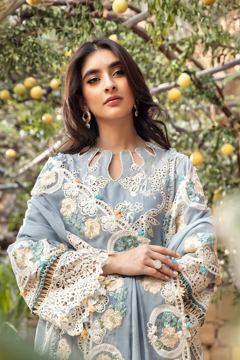 Elaf Premium - Luxury Lawn Edition' 25 - ELM-7B MAHVEEN - TC-1292