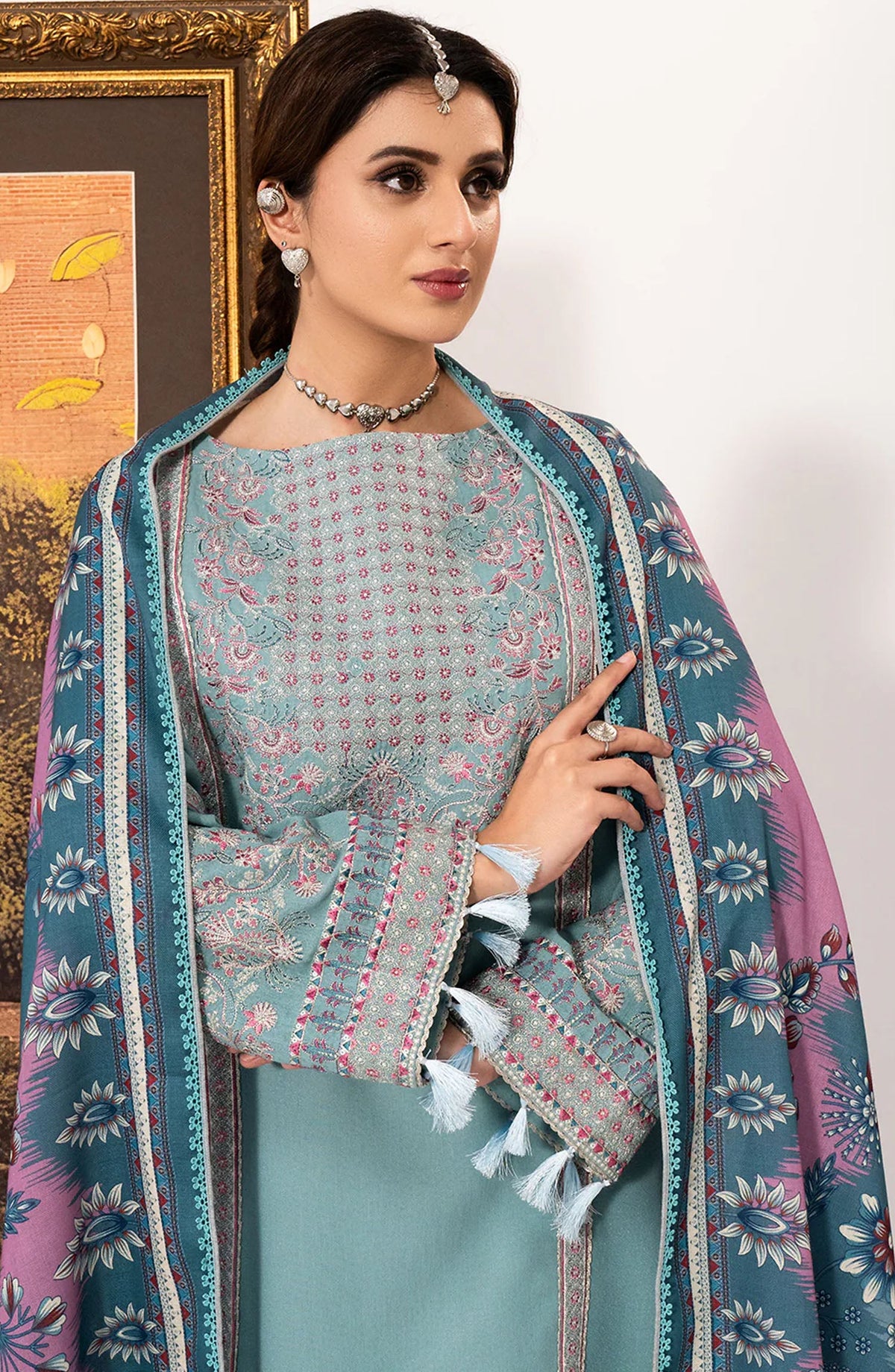 Luminaa Luxury Winter Collection By Saad Shaikh - Frosted