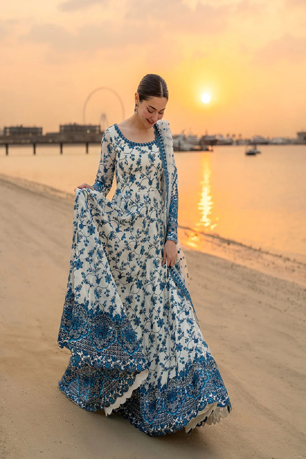Faiza Saqlain JEHONA Luxury Embroidered Lawn - TC-1541