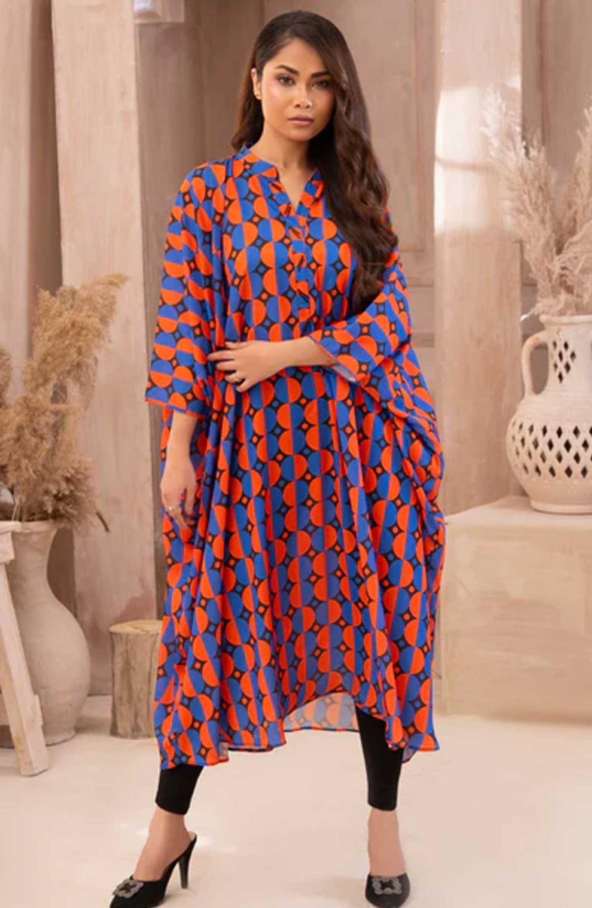 Ayla Studio Stitched Casual Collection 2024 - G 005 Kaleidoscope