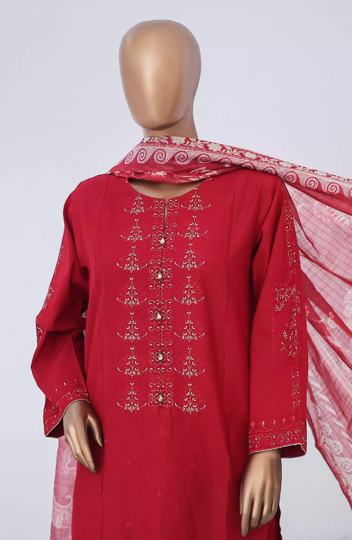 Munfarid Jacquard Cotton Embroidered Vol-1 - Hs 184 A