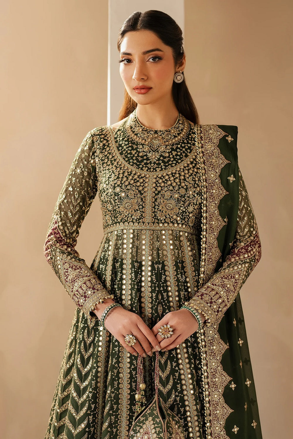 Jazmin Wedding Formal Embroidered Chiffon WF'25-02 - TC-1825