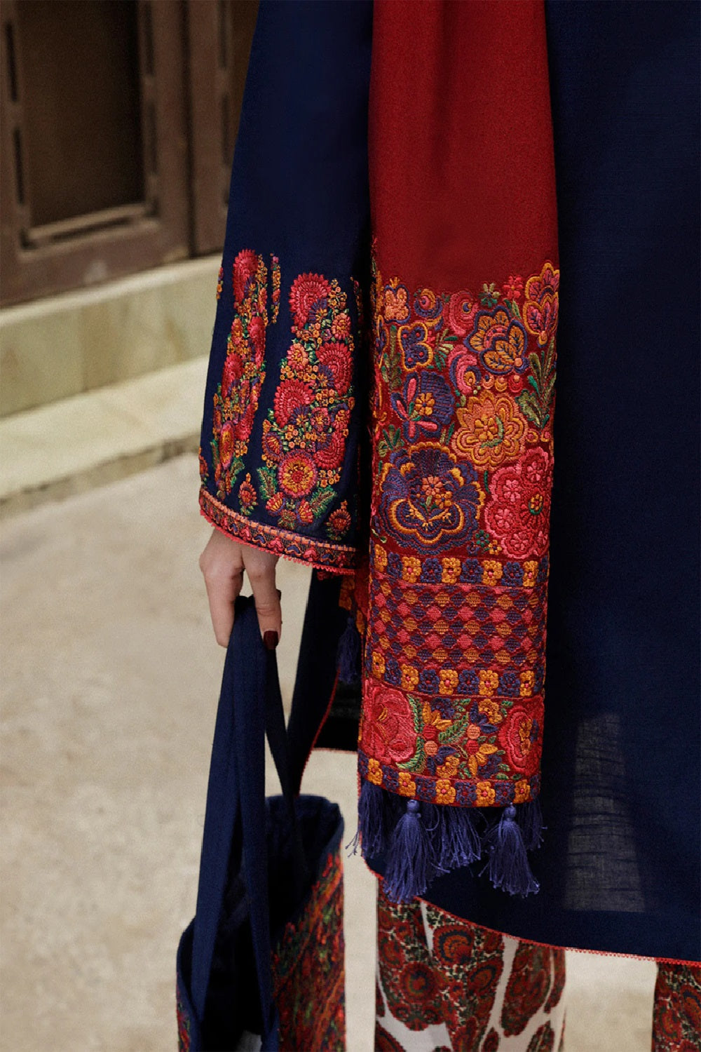 Jugnu MOSAIC Luxury Chikankari Lawn Edition'26 - TC-1216