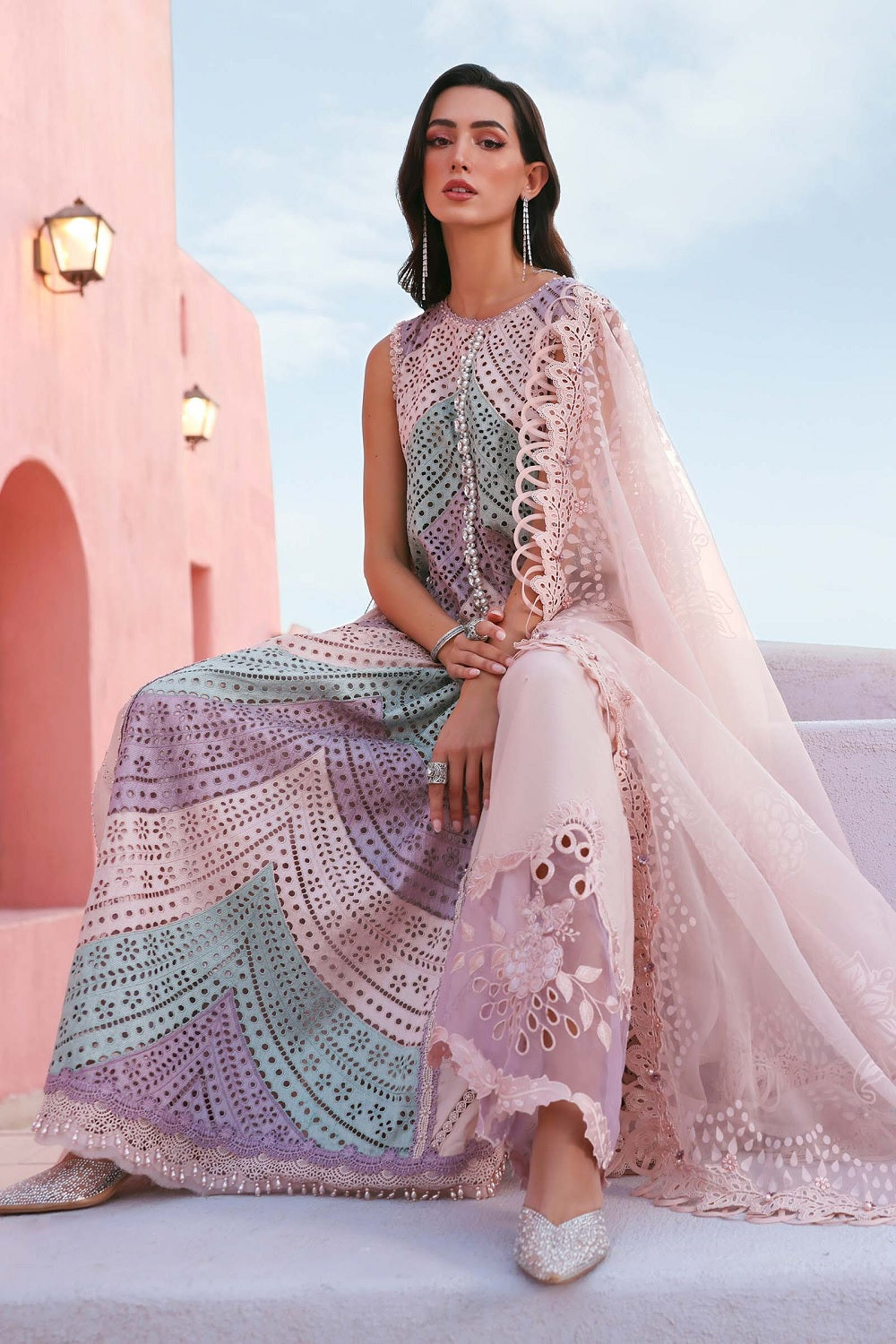 Maria.B. Luxury Lawn Eid Edit'26 - D-2612-B - TC-1532