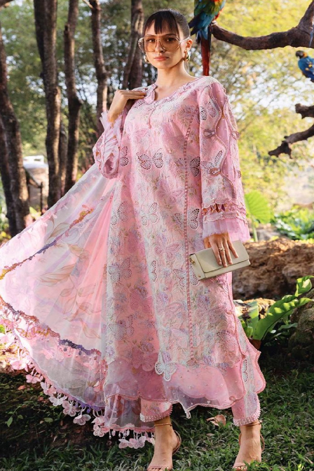 MPRINTS SPRING SUMMER '26 D2901 Embroidered Lawn - TC-1545