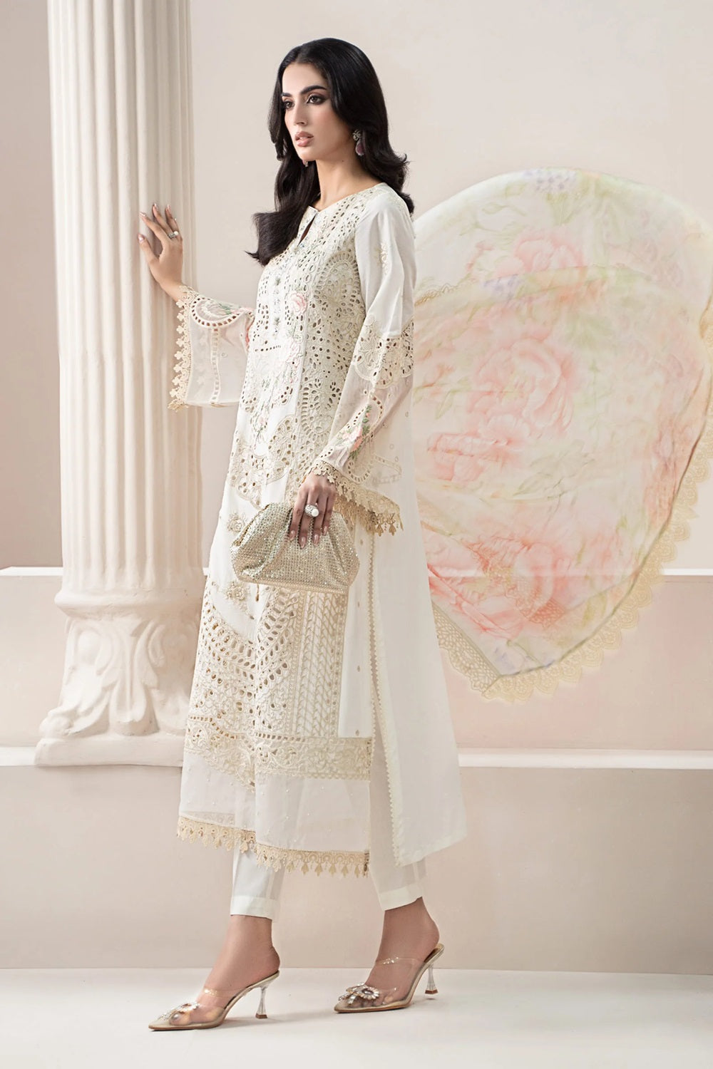 Maria.B Eid Luxury Embroidered Lawn Eid Edit'25 EL-25-07 - TC-1270
