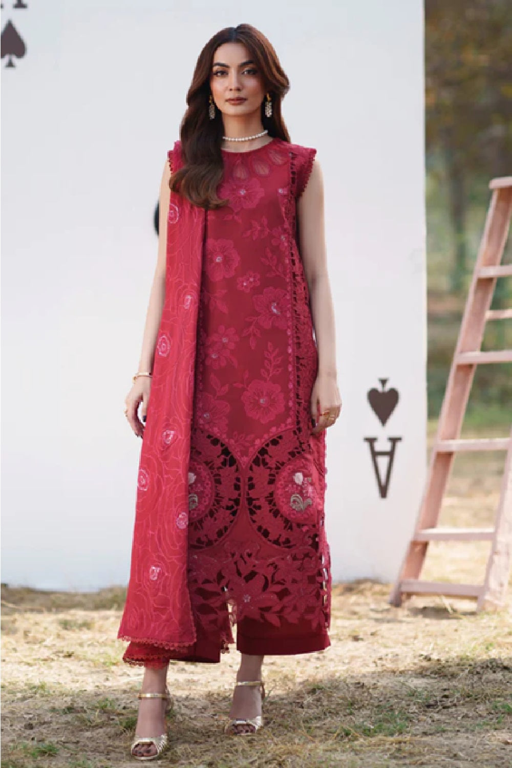 Parishay SQ-01 Luxury Embroidered Summer Queen 2026 - TC-1504