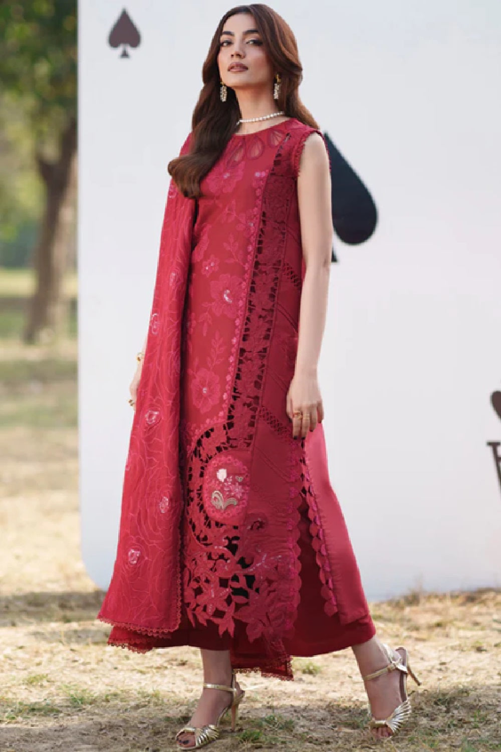 Parishay SQ-01 Luxury Embroidered Summer Queen 2026 - TC-1504