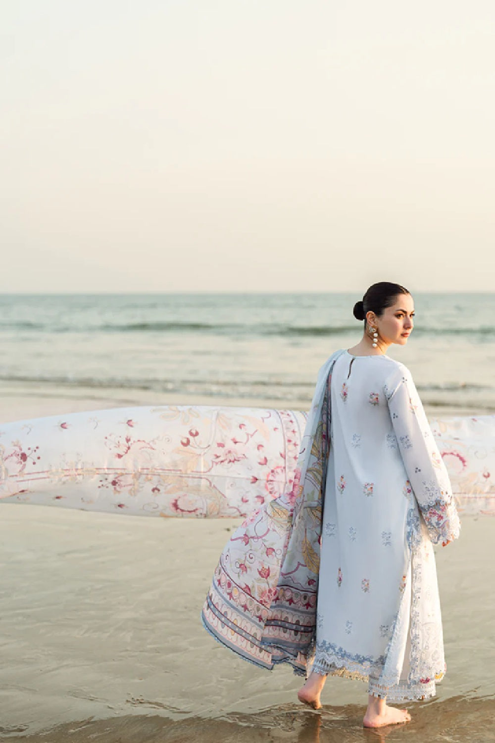 Qalamkar - SAHIL Luxury Embroidered Lawn - FK-02 ISABELLA - TC-1158