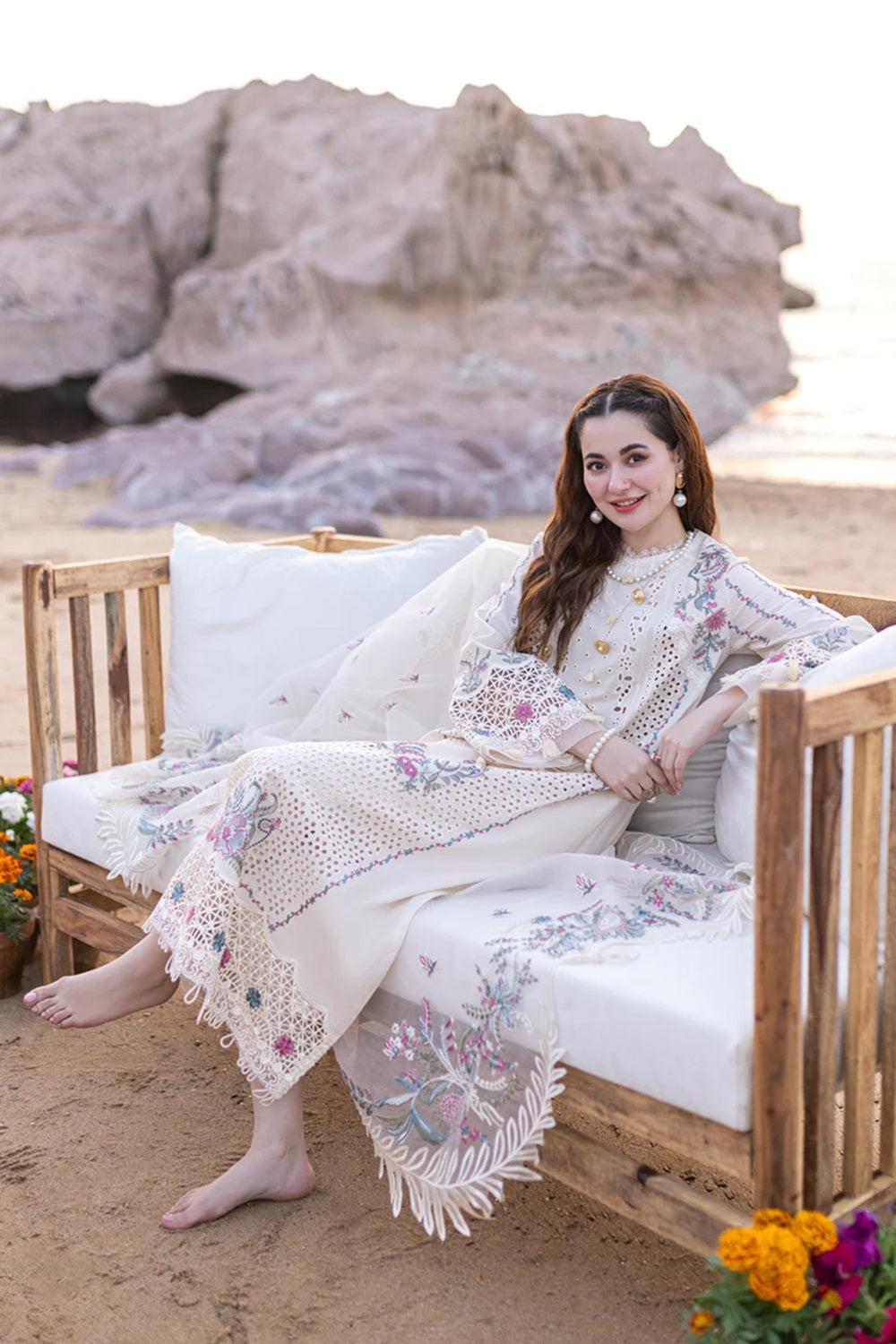 Qalamkar - SAHIL KINARE LUXURY LAWN’25 - FP-09 SELIN - TC-739