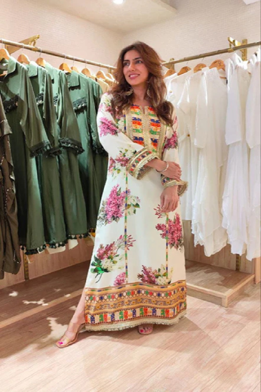 Sabyasachi Digital Print Shamoz Silk Collection - TC-1402