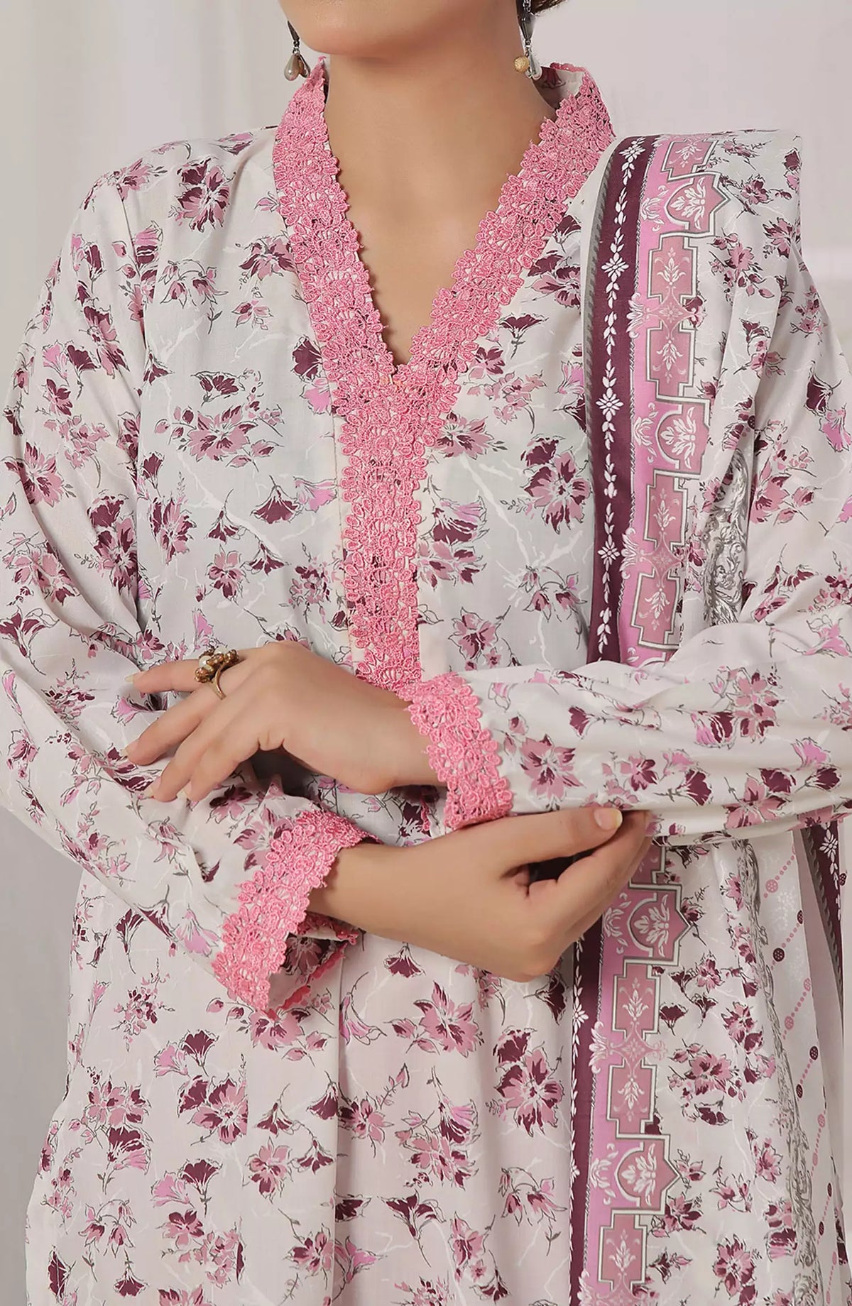 Amna Khadija Wrinkle Free Print Collection Vol 22 - D 1137 A