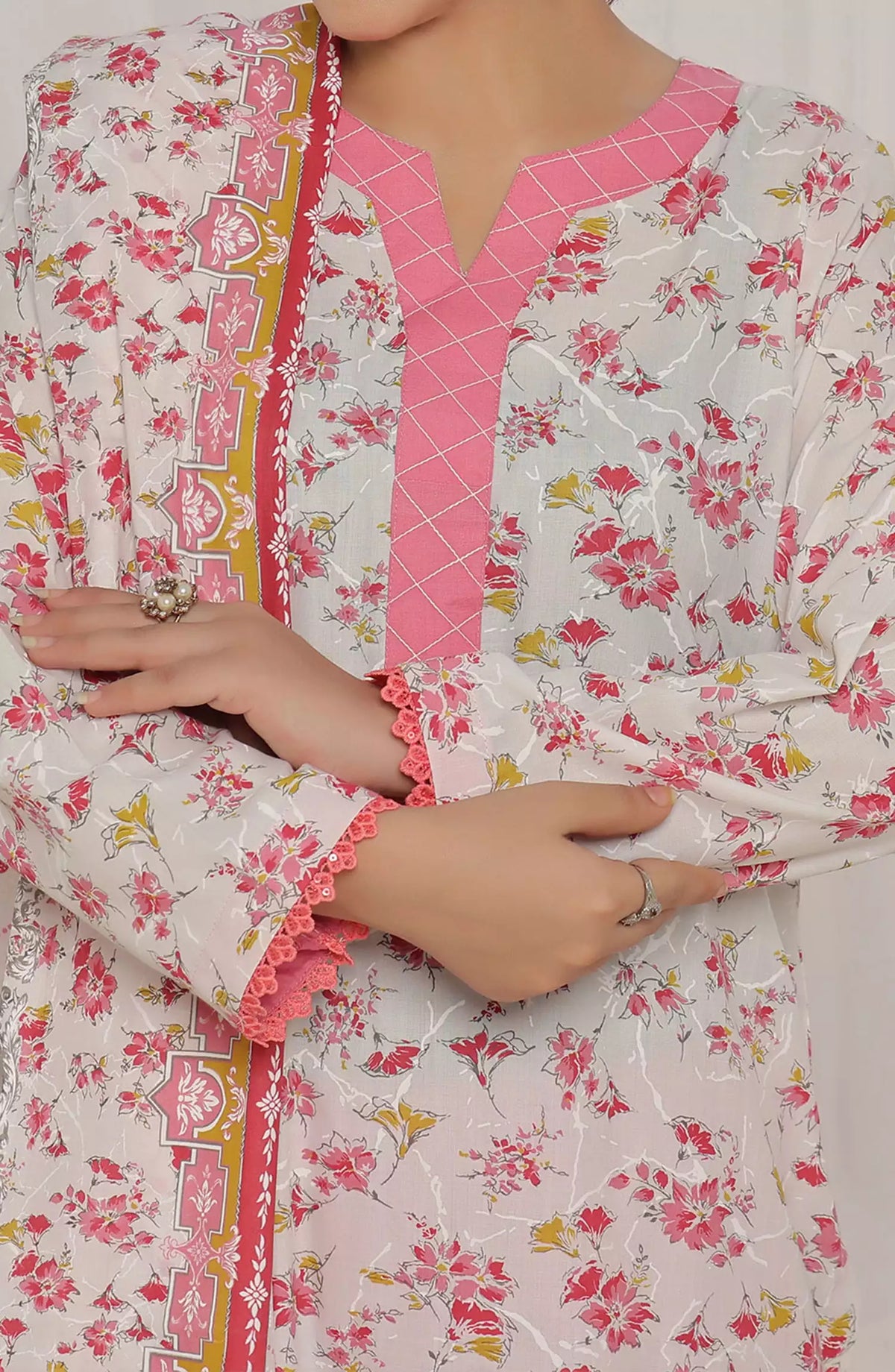 Amna Khadija Wrinkle Free Print Collection Vol 22 - D 1137 D