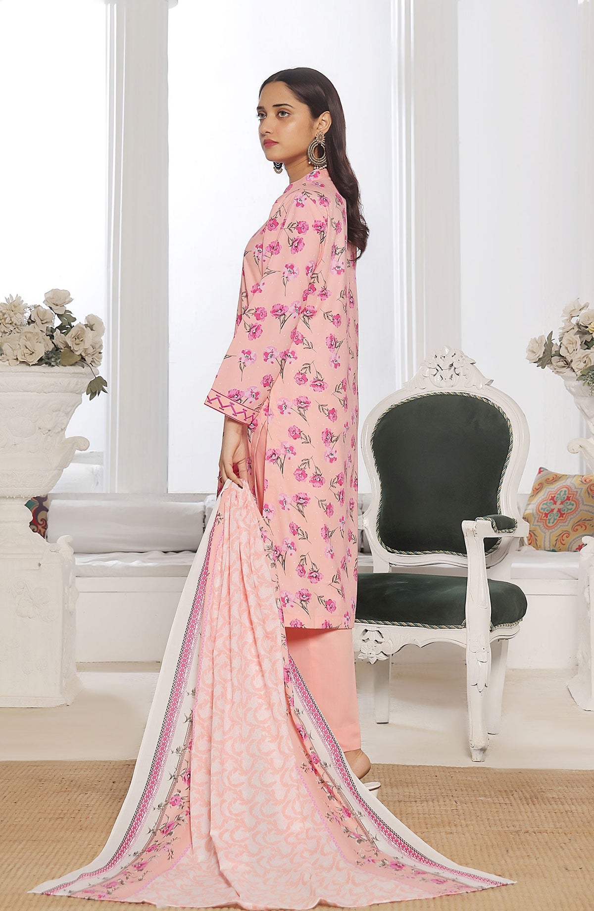 Amna Khadija Wrinkle Free Print Collection Vol 24 - 1144-D