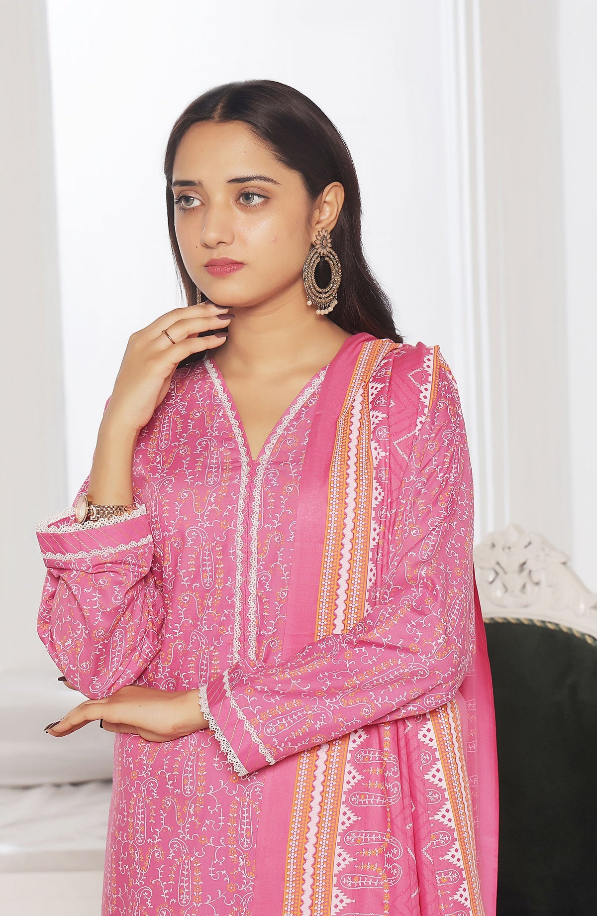 Amna Khadija Wrinkle Free Print Collection Vol 24 - 1145-C