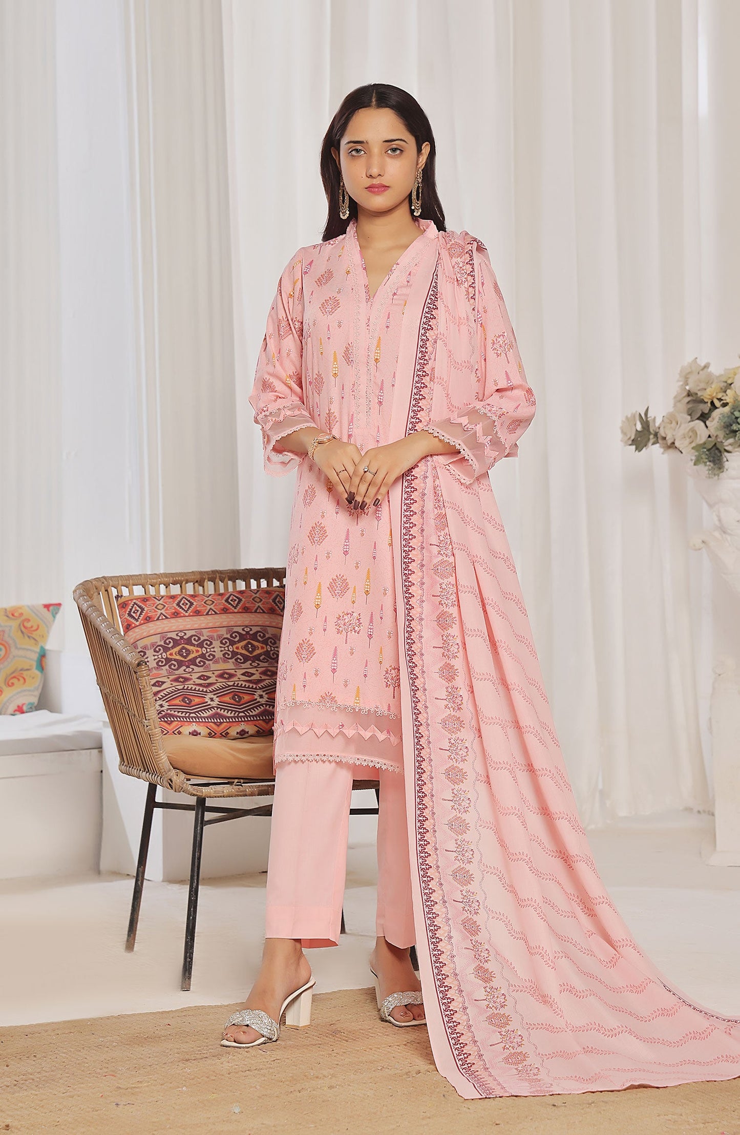 Amna Khadija Wrinkle Free Print Collection Vol 24 - 1146-C