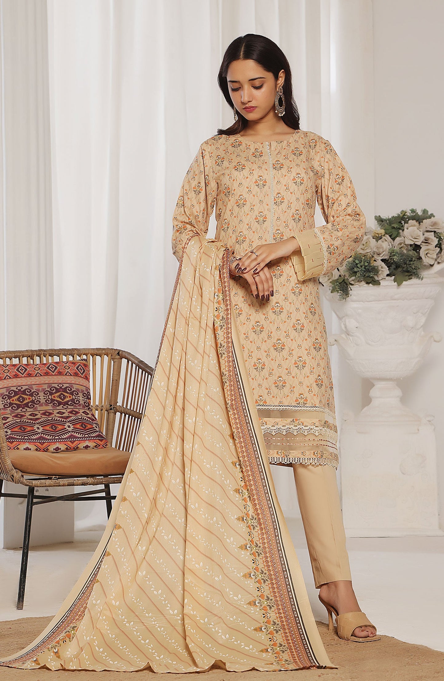 Amna Khadija Wrinkle Free Print Collection Vol 24 - 1147-A