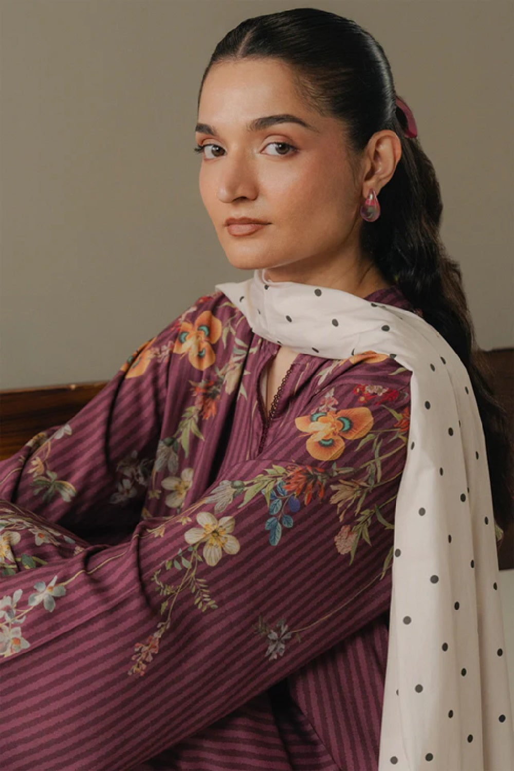 Coco by Zara Shahjahan Digital Print Lawn - Amber Days-1 - TC-1477