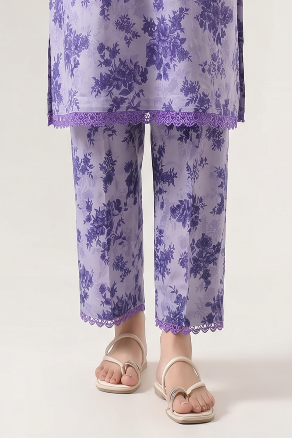 Branded Digital Print Lawn 2PC Stitched TC-1594