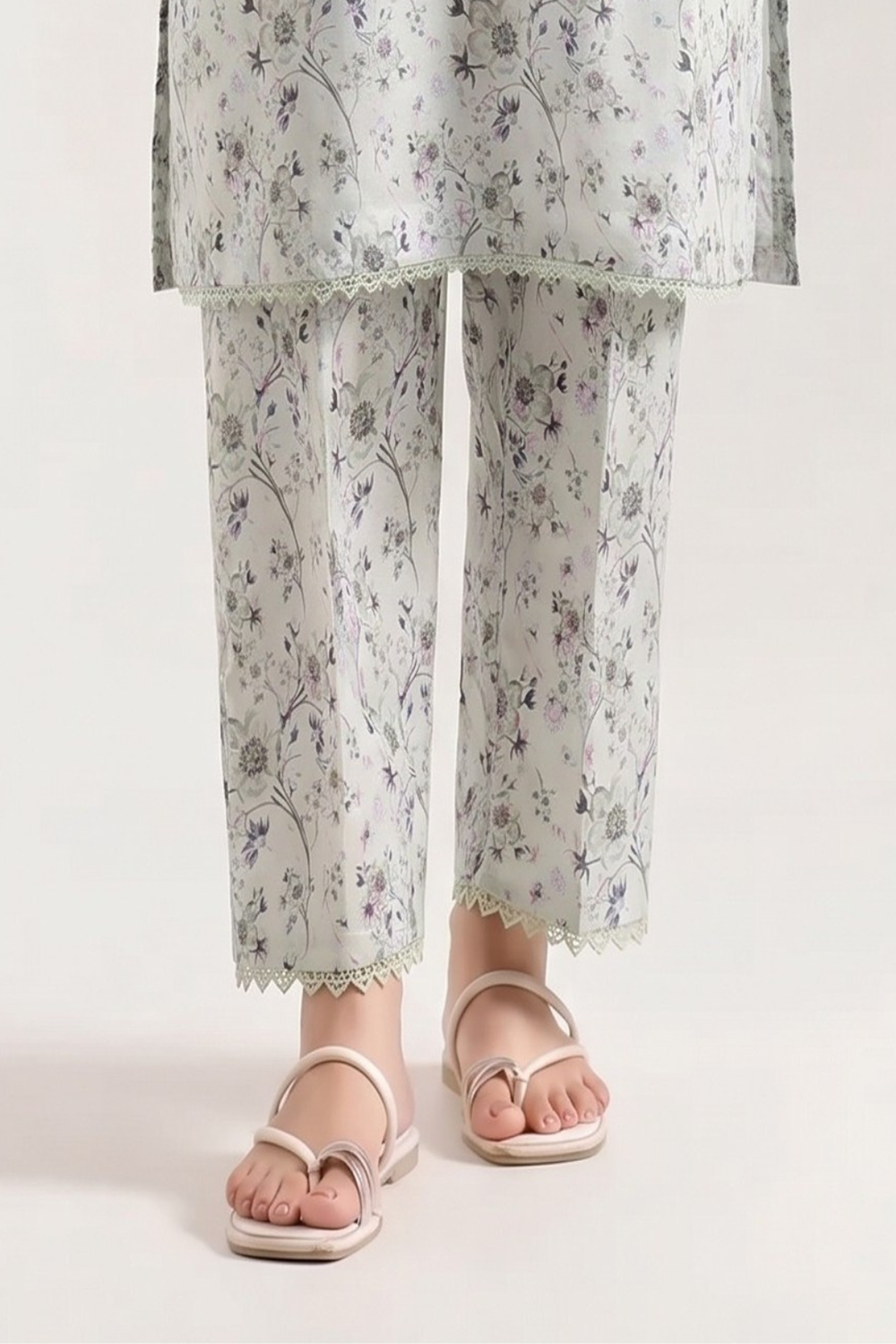 Branded Digital Print Lawn 2PC Stitched TC-1593