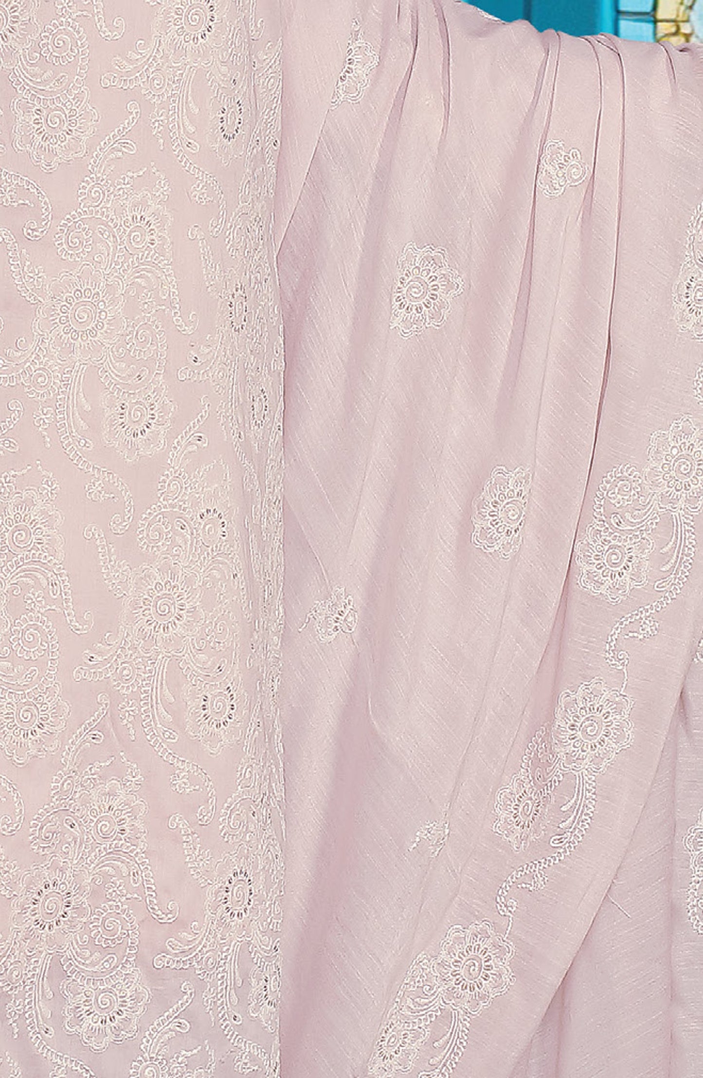 Al Karim Embroidered Lawn Unstitched 3 Piece Suit - D-01 - AK26EMB - Pink - Summer Collection