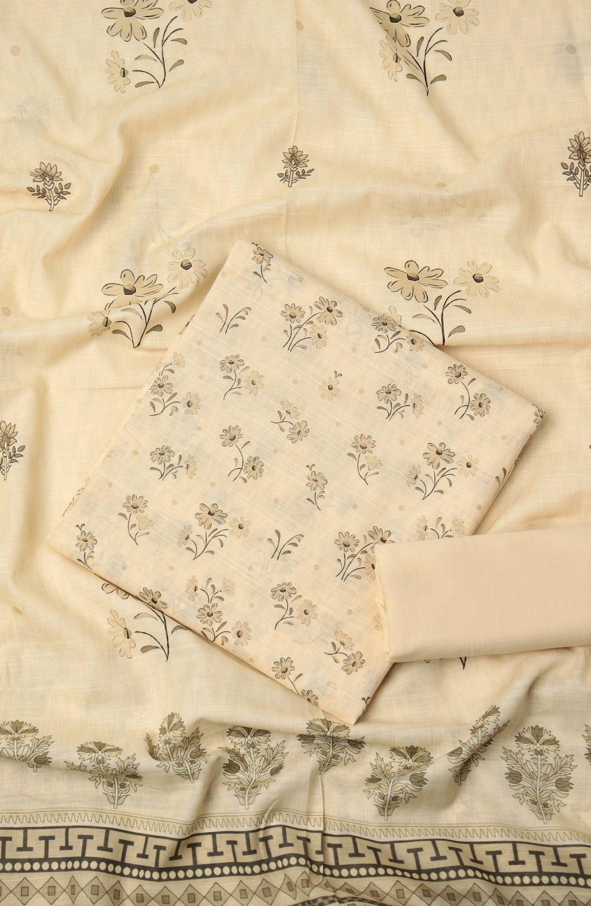 Amna Khadija Printed Lawn Unstitched 3 Piece Suit - MD-05 - AM26MTHR - Yellow - Summer Collection