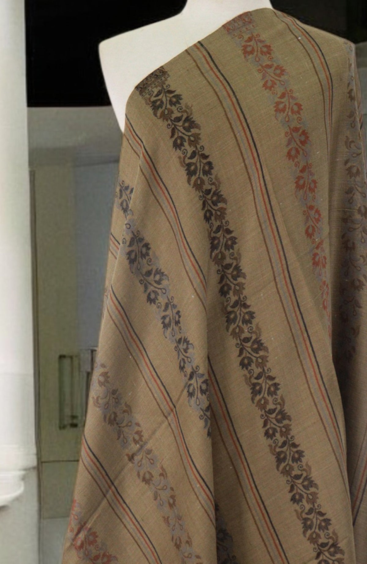 Amna Khadija Premium Wool Shawl - D-03 - 1224180-2 - AM25SHWL - Green - Winter Collection