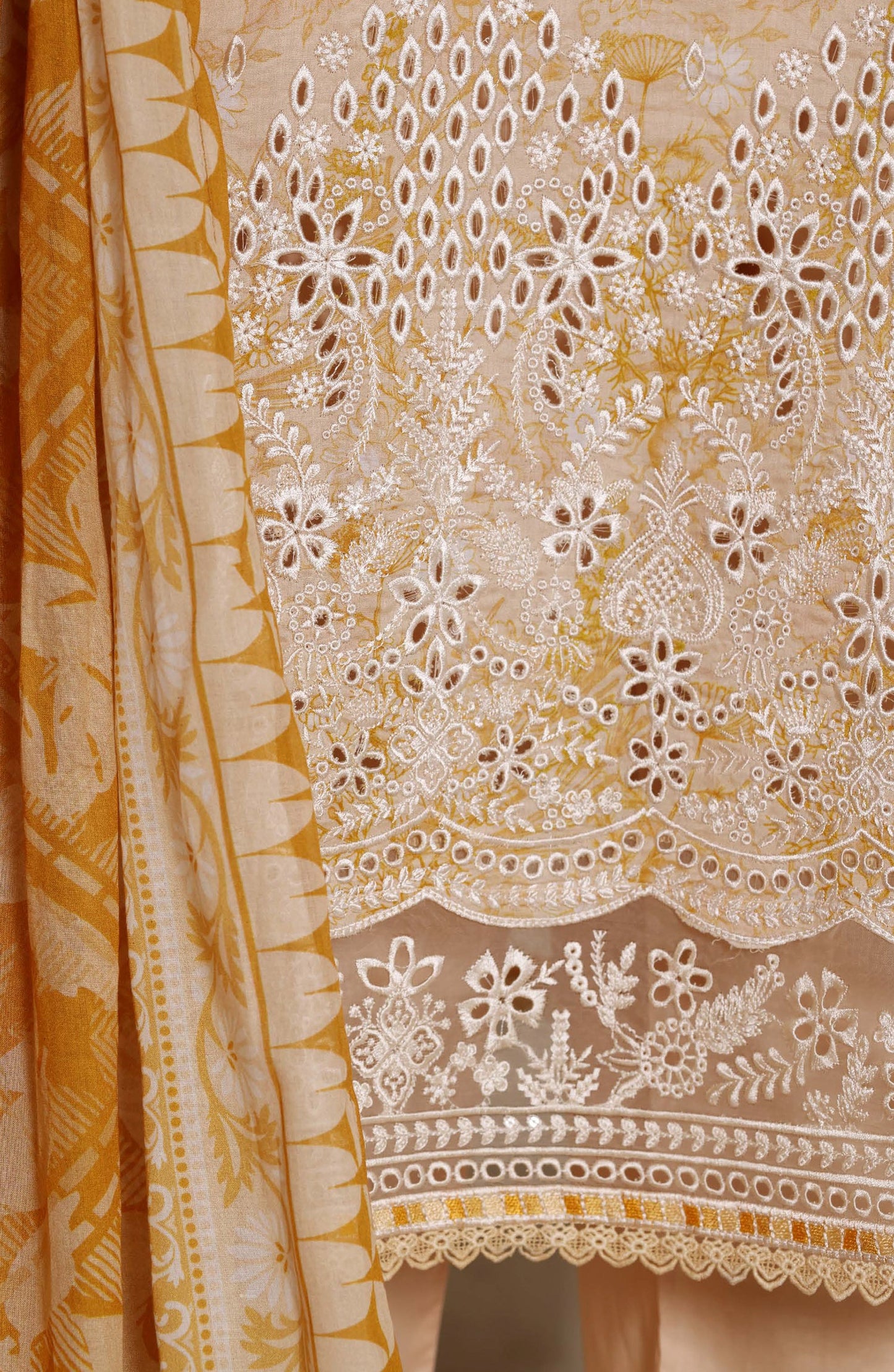 Amyrah by Sadabahar Embroidered Stitched 3 Piece Suit - D-02 - SBD26SMR - Rust - Festive Collection