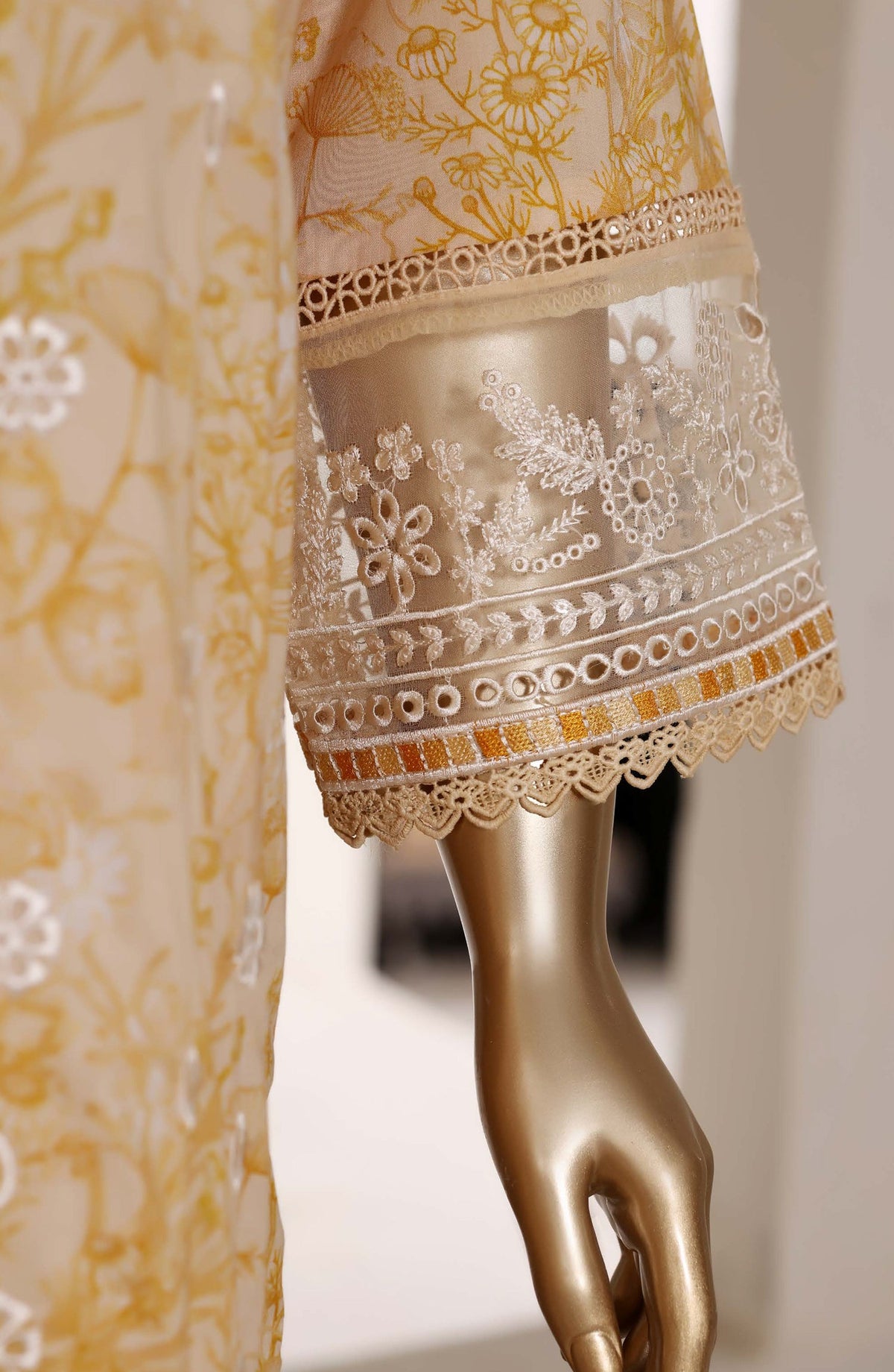 Amyrah by Sadabahar Embroidered Stitched 3 Piece Suit - D-02 - SBD26SMR - Rust - Festive Collection
