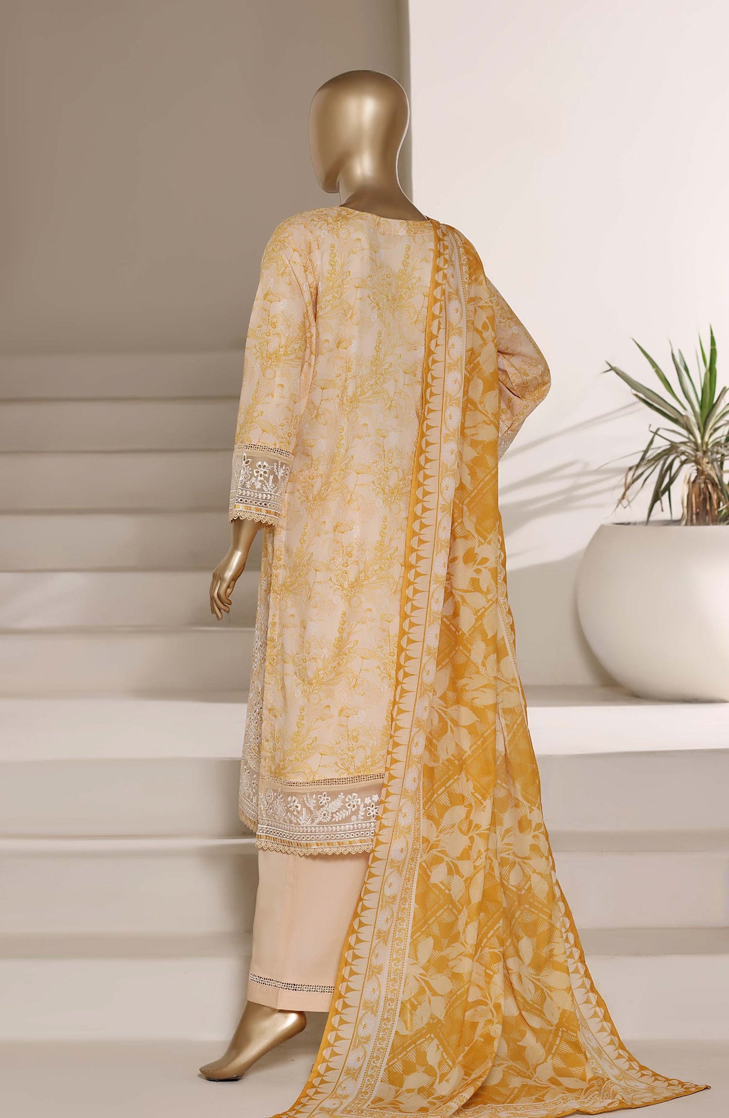 Amyrah by Sadabahar Embroidered Stitched 3 Piece Suit - D-02 - SBD26SMR - Rust - Festive Collection