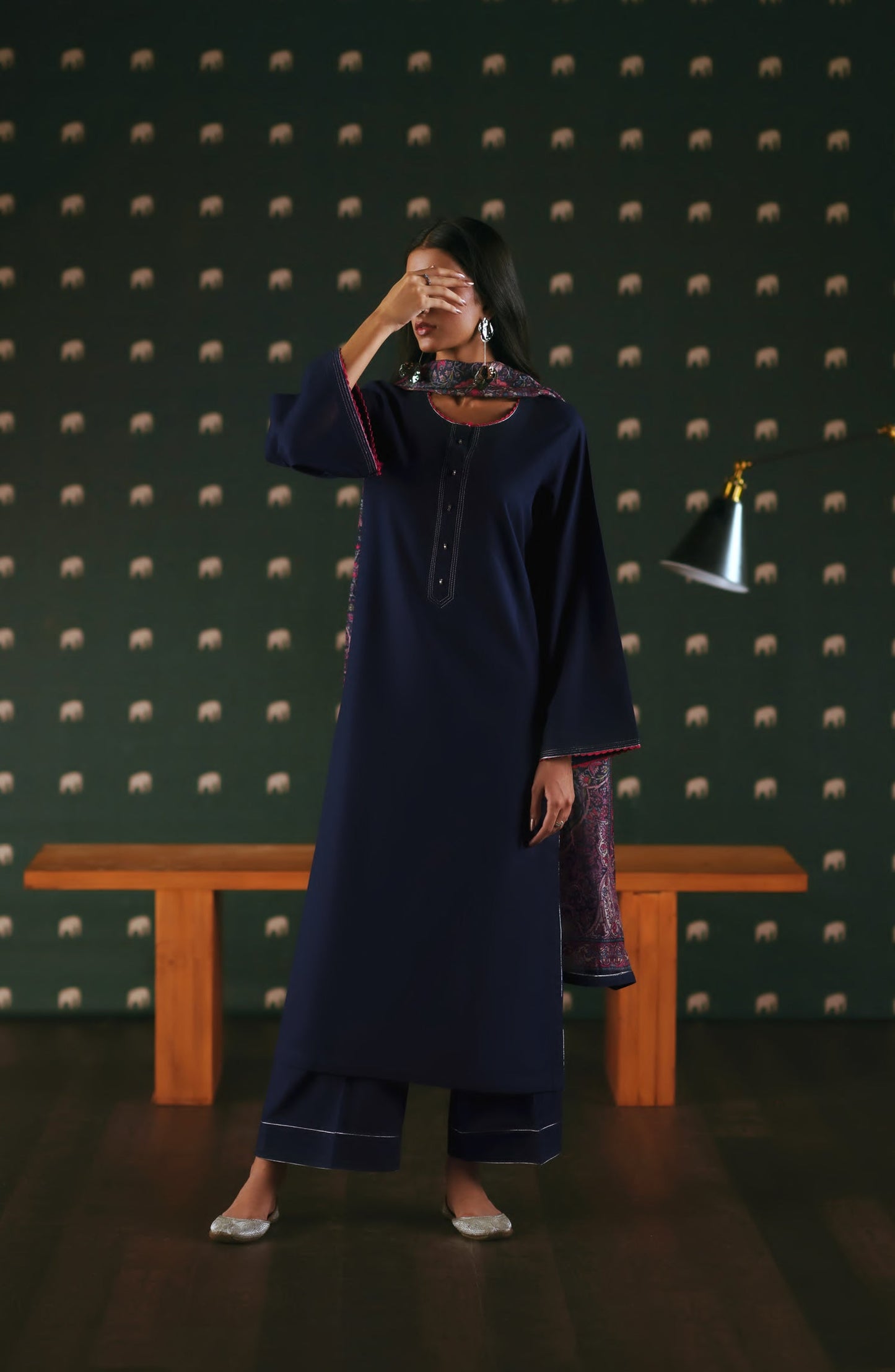 Azzurra by Casual Lite Premium Cotton Lawn Stitched 3 Piece Suit - Velmare - CL26AZU - Blue - Summer Collection